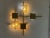 Marble and brass wall lamp in the style of Eric Dormael 1990. very good condition, almost a sculpture. Dimensions 90 x 90...