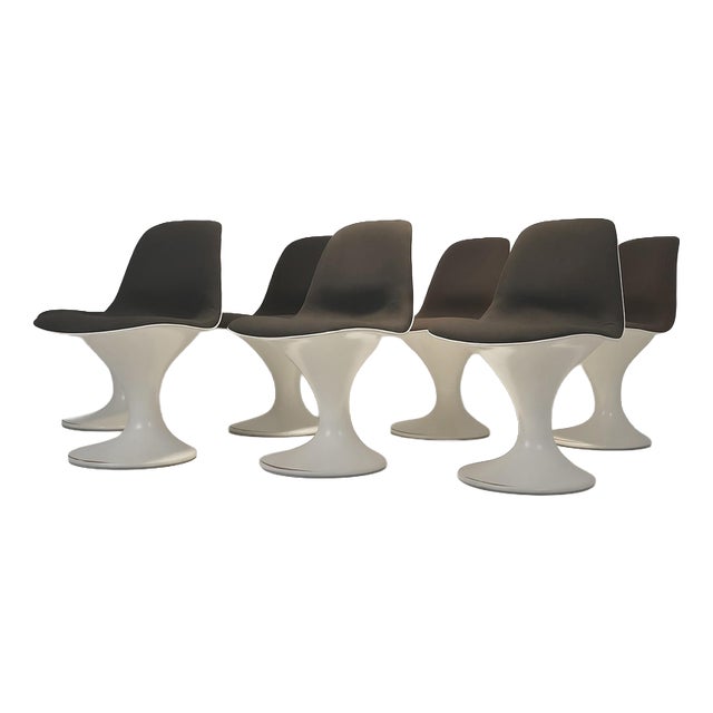 Swivel Chairs by Markus Farner + Walter Grunder for Vitra, 1965, Set of 7 For Sale