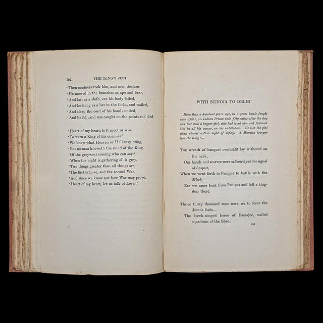 Antique Poetry Book, Barrack Room Ballads, Rudyard Kipling, Literary Classic For Sale - Image 9 of 12