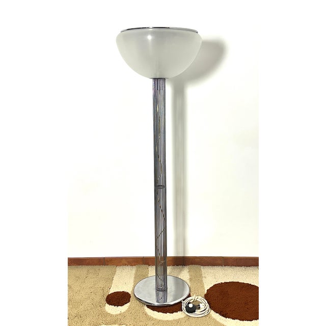 Moana Floor Lamp by Luigi Massoni for Guzzini, Italy, 1970s For Sale - Image 12 of 12