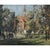 Antique Framed Oil Painting on Canvas signed DeMeer ~ 'View of Bruges' is a hand-painted view of the ancient city,...