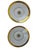 Ceramic Biedermeier Cups with Gilt Decorations and Floral Painting, Set of 4 For Sale - Image 7 of 8