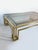 Metal Brass and Smoked Glass Coffee Table, 1970s For Sale - Image 7 of 9