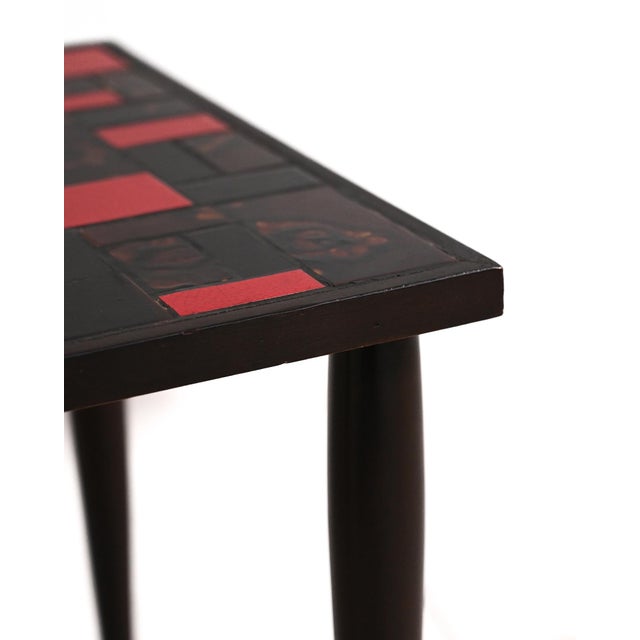 1960s Coffee Tables with Mosaic Tops, Japan, 1960s, Set of 2 For Sale - Image 5 of 9