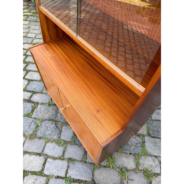 Cabinet with Display Case from VEB Möbelindustrie Halle For Sale - Image 10 of 11