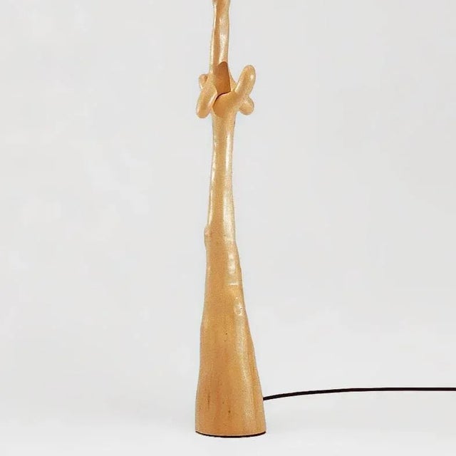 Bracelli lamp designed by salvador dali manufactured by bd furniture in barcelona. Muletas and cajones carved structure in...