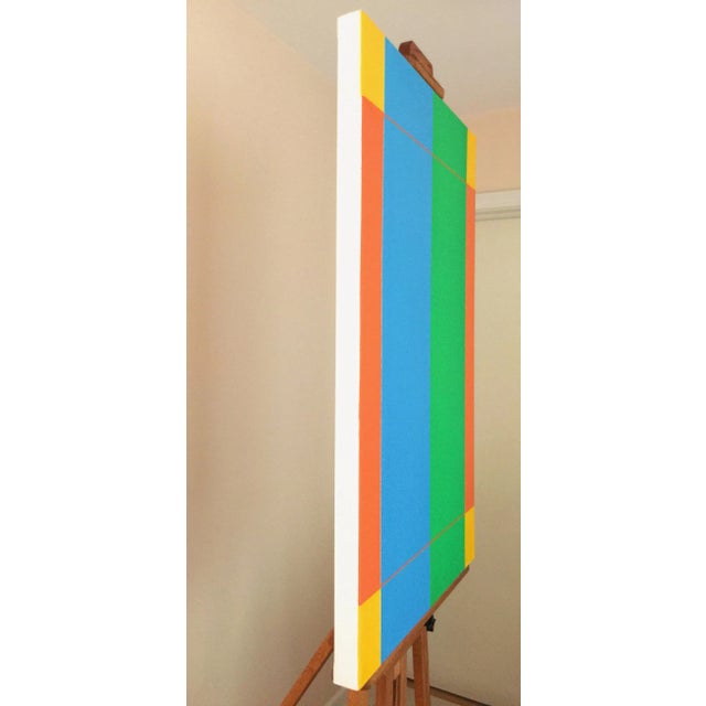 2020s "Phoenix-Aeon" Contemporary Minimalist Geometric Oil Diptych Painting by Shyun Song - a Pair For Sale - Image 5 of 7