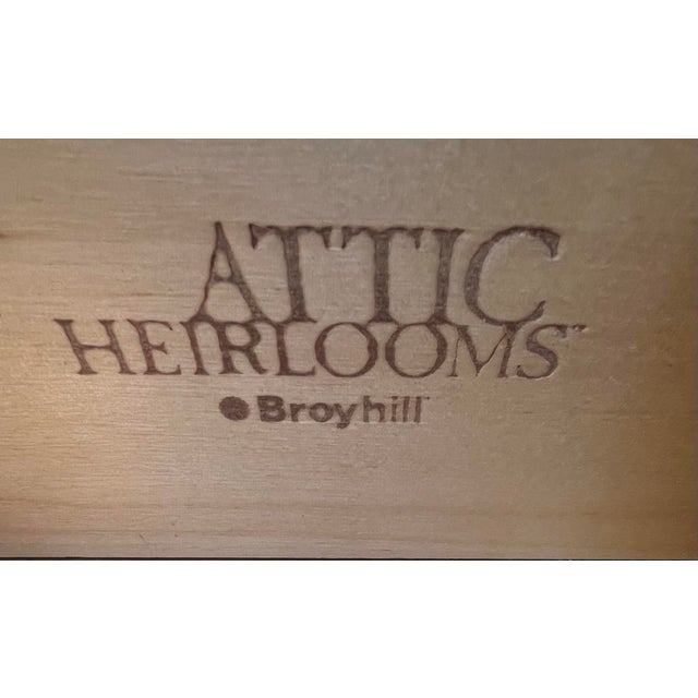 Broyhill Attic Heirlooms Dining Chest in Black For Sale - Image 10 of 10