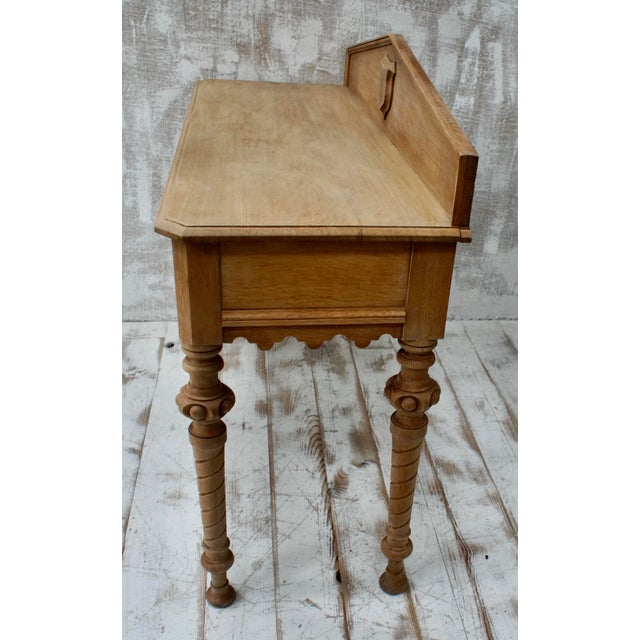 Victorian Oak Console Table, 1890s For Sale - Image 4 of 12