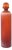 Mercer Glass Capped Bottle in Tangerine- Tall For Sale