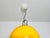 Plastic Yellow Pendant Lamp by iGuzzini, Italy, 1970s For Sale - Image 7 of 9