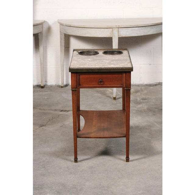 19th Century Marble Top Rafraîchissoir From France For Sale - Image 14 of 16