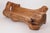 Wood Carved Wood Bench by Logniture For Sale - Image 7 of 18