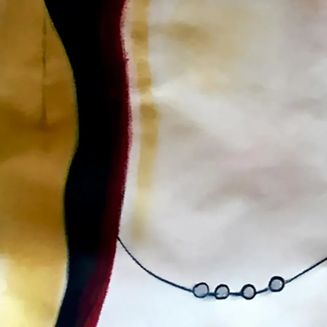 2018 “Victoria” Contemporary Expressionist Pastel Portrait Drawing on Paper by Maria Grazia Facciolà For Sale In New York - Image 6 of 7