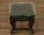 Asian Antique Asian Ornate Carved Tabouret Side Table with Glass Top For Sale - Image 3 of 13