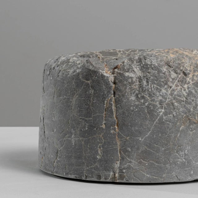 Stone 19th Century European Marble Mortar For Sale - Image 7 of 8