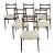 Mid-20th Century Set of 6 Mid-Century Modern Dining Chairs For Sale