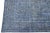 Textile Vintage Persian Overdyed Handmade All-Over Blue Wool Rug For Sale - Image 7 of 11