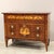 Louis XVI chest of drawers with three drawers, walnut veneer, inlaid with piping Early 19th century Origin: Italy -...