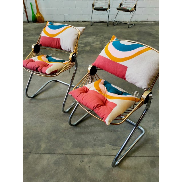Vintage Chairs by Gastone Rinaldi, 1970s, Set of 2 For Sale - Image 6 of 10