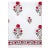 Not Yet Made - Made To Order Amaya Twin Bed Red Flat Sheet For Sale - Image 5 of 5