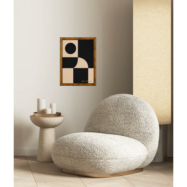Architectural Silence Abstract Painting Framed by Bryan Boomershine For Sale - Image 4 of 8