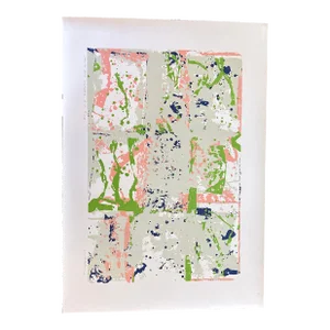 1980 "Spring and Increase" Abstract Print by Walter Darby Bannard