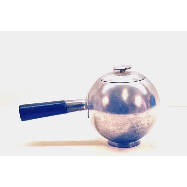 Swedish Coffee Pot from G.A.B., 1940s. Small damages that comes from age and use. This piece is designed in the style of...