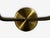Metal Swedish Modern, Double Wall Sconce, Brass, Glass, Sweden, 1980s For Sale - Image 7 of 8