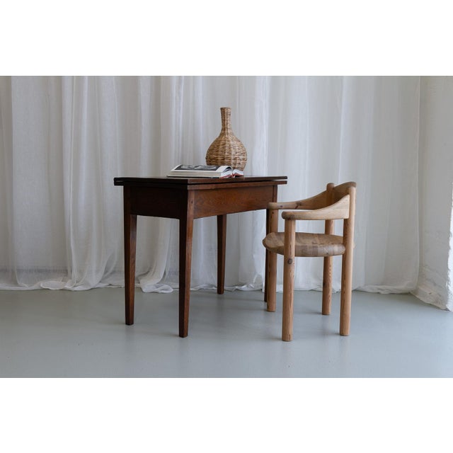 Danish Console Table in Oak, 1800s For Sale - Image 12 of 18