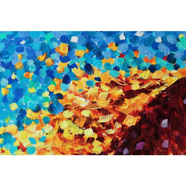 2020s Artist Andrei Sitsko "Golden Sand Ii" Modern Original Painting For Sale - Image 5 of 9