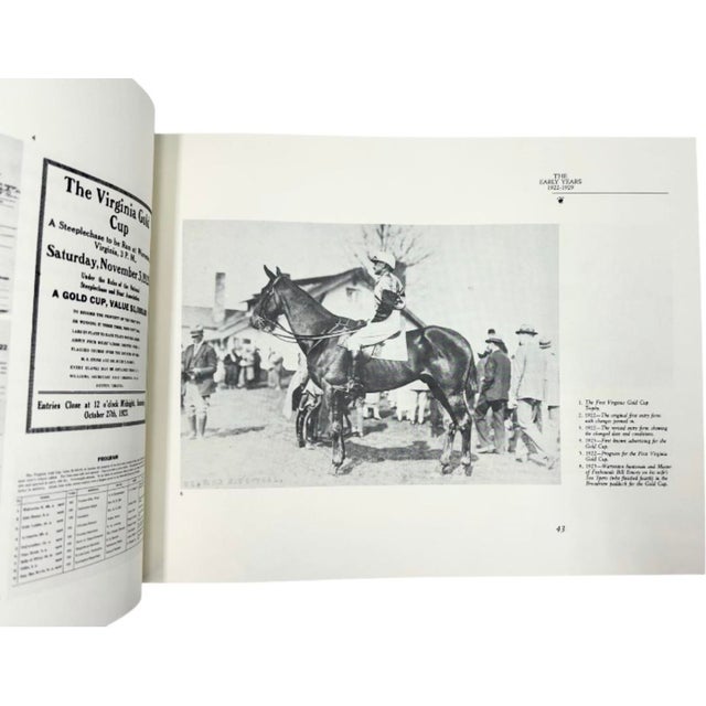 The History and Origin of the Virginia Gold Cup by William Myzk 1987 Book For Sale - Image 12 of 15