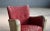 Danish 1940s Club Chair in Fabric and Patinated Leather Style of Fritz Hansen For Sale - Image 4 of 9