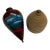 Antique Toy Wooden Tops Set/2 For Sale