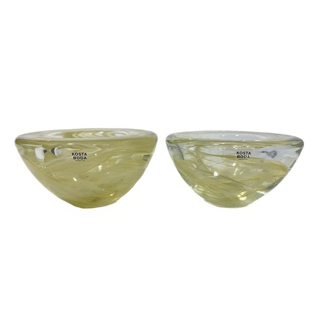 Glassware by Vallien and Ehrner for Kosta Boda, 1980-1990s, Set of 4 For Sale - Image 6 of 7