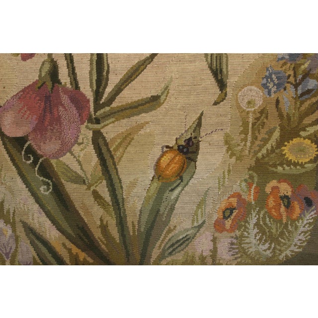 Textile Art Nouveau Tapestry by Colette Enard, 1950s For Sale - Image 7 of 13
