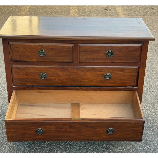 Antique English Dressing Table with Mirror For Sale - Image 3 of 18