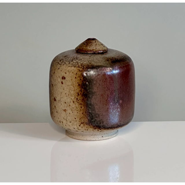 1960s Studio Ceramic Art Oil Lamp by Kaj Henning Jensen for KH Keramik Stensved, Denmark, 1960s For Sale - Image 5 of 13