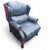 Queen Anne Experience the Comfort & Design With a Pair of the Cleveland Chair Ball & Claw Leather Recliners For Sale - Image 3 of 6
