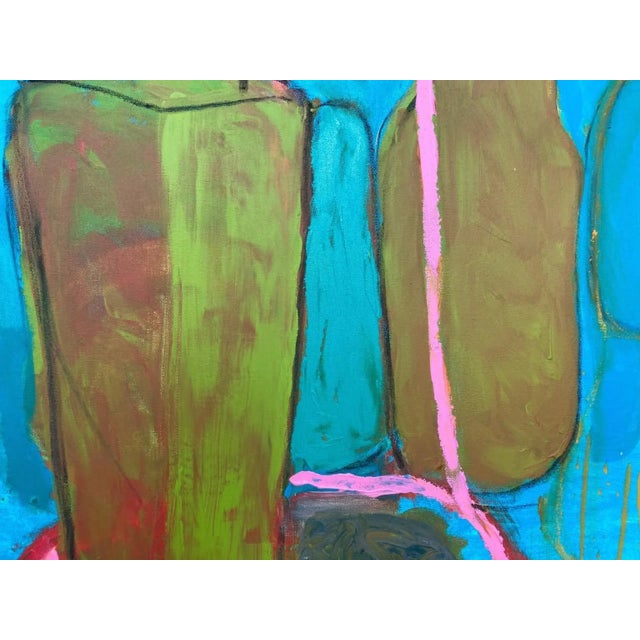 2020s "Family Portrait II" Contemporary Abstract Still Life Painting by Guy Lyman For Sale - Image 5 of 7