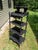 Antique Eastlake Black Ebonized Etagere Bookcase Display Shelves Rack For Sale - Image 16 of 18