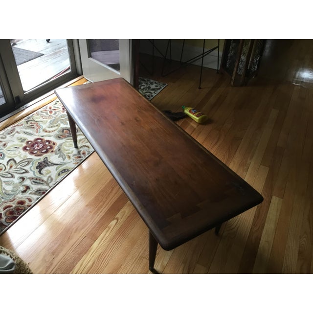 Lane Furniture 1960s Lane Surfboard Table For Sale - Image 4 of 4