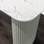 Rove Concepts Athena Modern Marble Top Desk With Fluted Cream Legs For Sale - Image 4 of 6