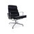 Vitra Ea 222 Leather Armchair Black Manual Function For Sale - Image 14 of 14