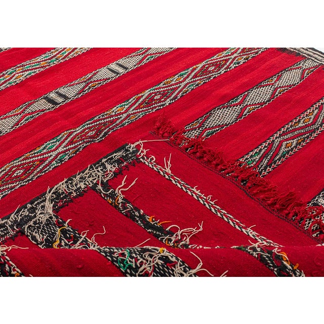 Textile Vintage Handwoven Berber Rug, Morocco, 2000s For Sale - Image 7 of 9