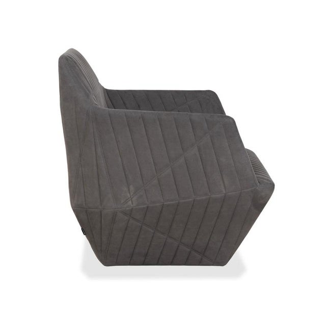 Facet Armchair in Gray Fabric from Ligne Roset For Sale - Image 14 of 17