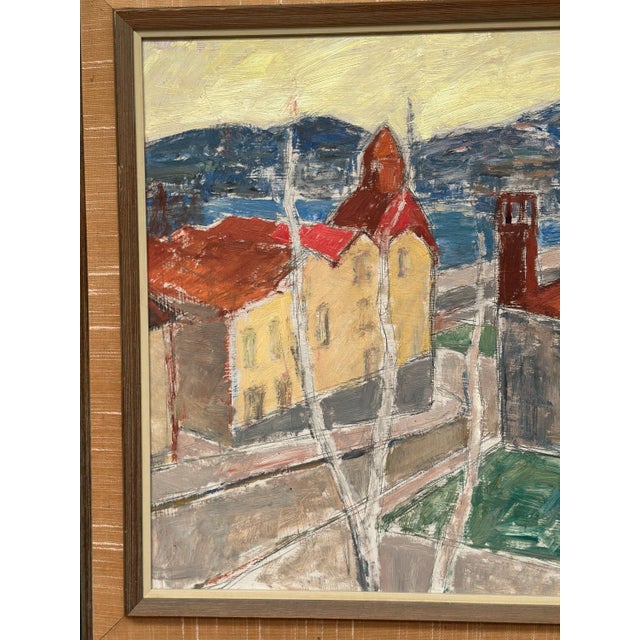 John Hedman, Östersund, Strandgatan 1, 1971, Oil on Panel, Framed For Sale - Image 13 of 18