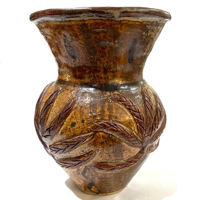 South African KwaZulu-Natal - 1970's Rorke's Drift Pottery Vase by Mirriam Rhumalo For Sale - Image 9 of 16