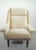 Wood Mid-Century Danish Modern Beige Velvet Armchair, 1950s For Sale - Image 7 of 7