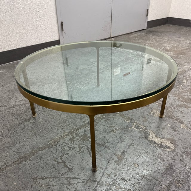Nicos Zographos Brass Coffee Table, Circa 1970's For Sale In San Francisco - Image 6 of 12